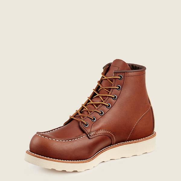 Red Wing Mens Traction Tred - 6-inch Soft Toe - Work Boots Brown - 5928DLWQC